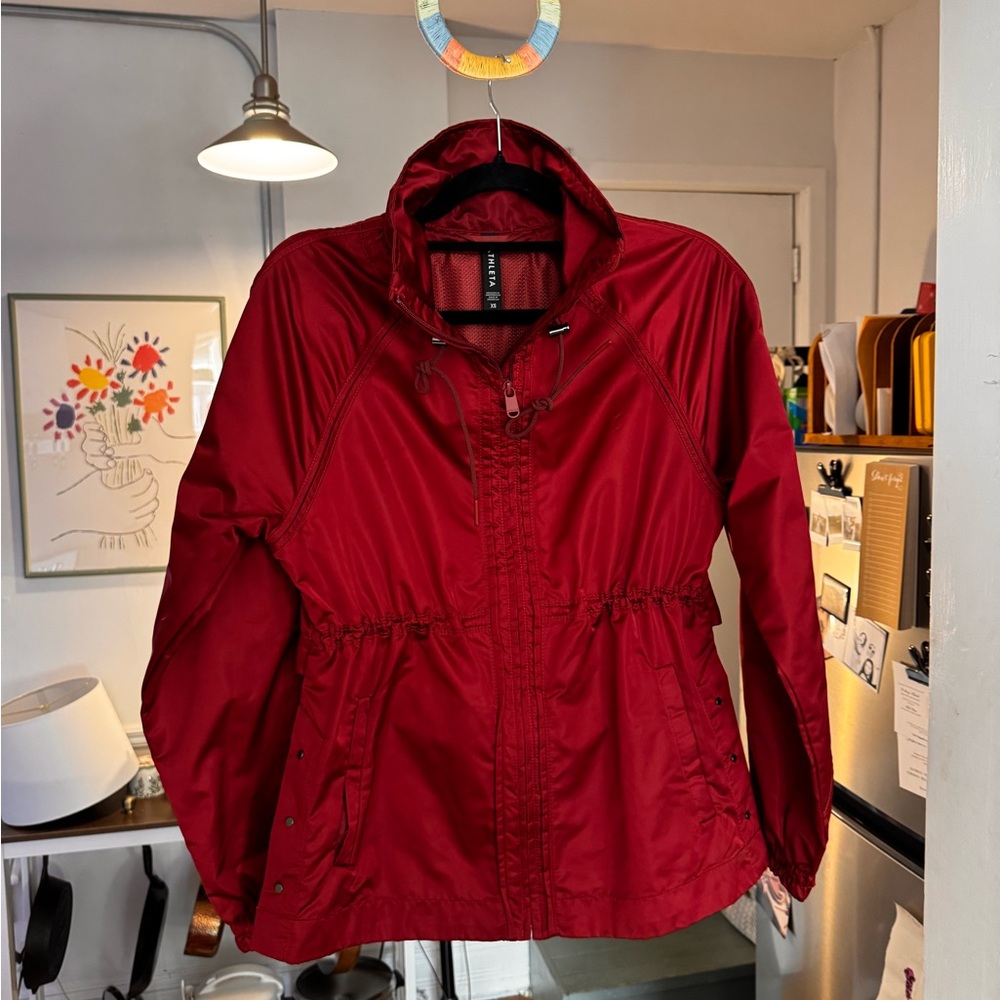 Athleta Escape Jacket Deep Red